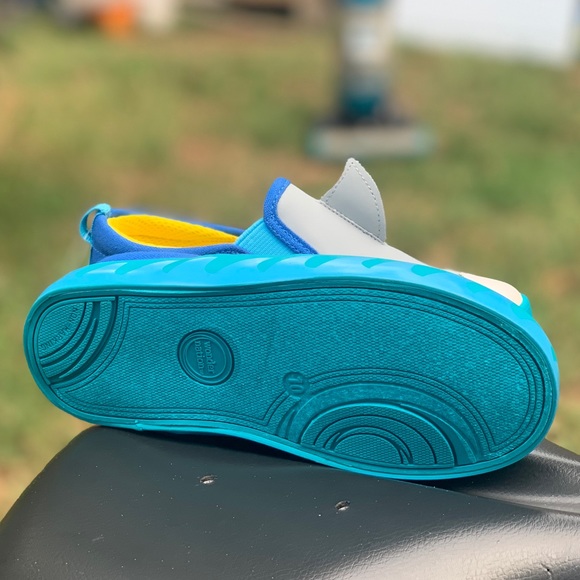Shark Attack Toddler Children Casual Slip On Shoe - Picture 3 of 9